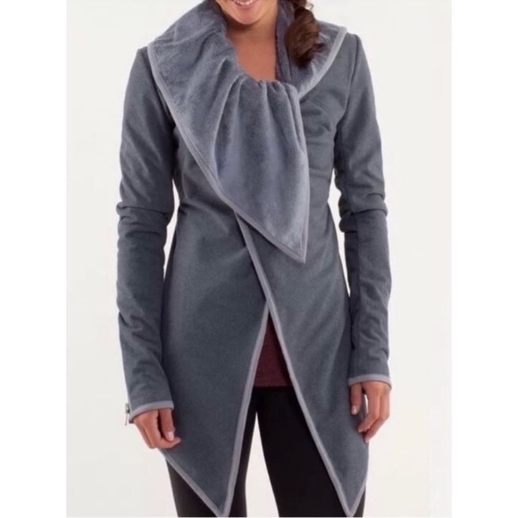 Lululemon Presence of Mind Jacket Polar Cream - size 10 - Picture 7 of 16